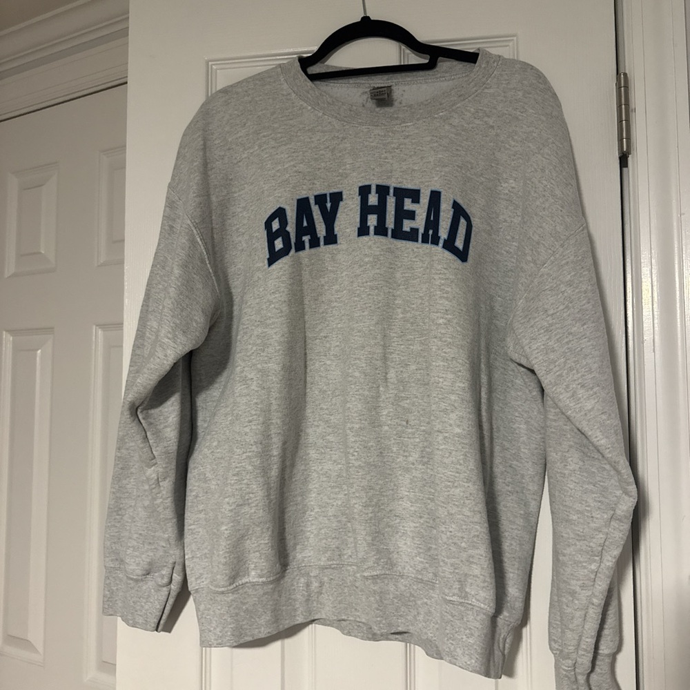 Gray Bay Head Sweatshirt